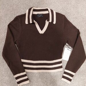 Milk & Honey Knit Cropped Sweater